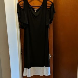 Flowy Cold Shoulder Dress